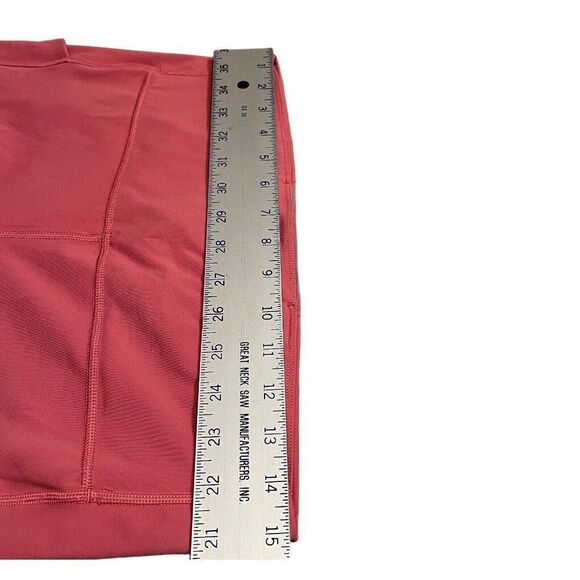 Athleta Leggings Women’s L Pink Ultimate Stash Pocket Tight Pockets 26” Crop - Picture 7 of 14